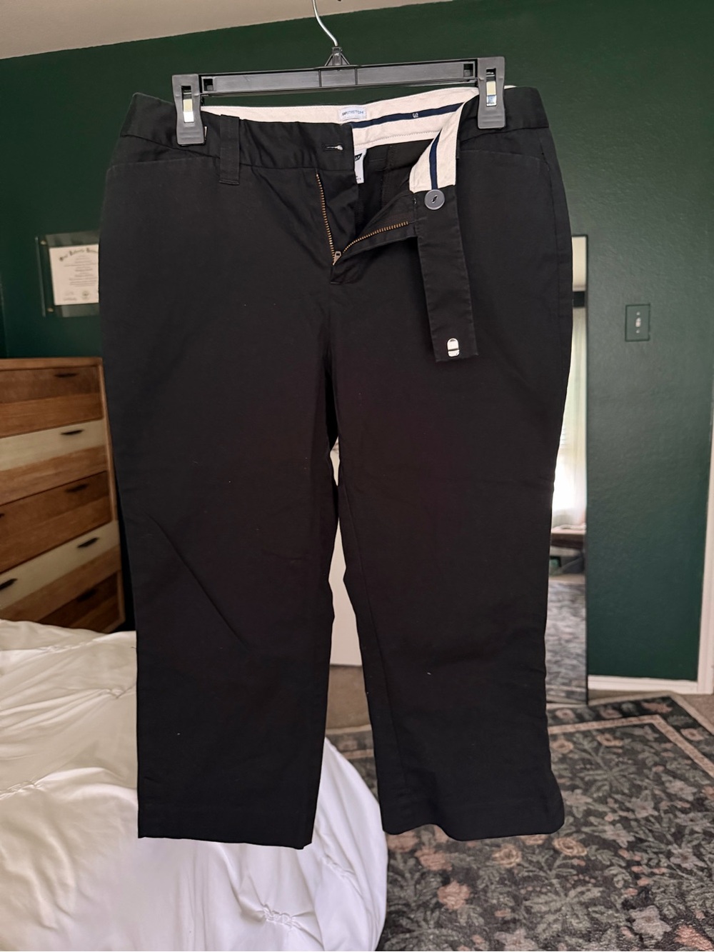 GAP Black Womens Chino Pants